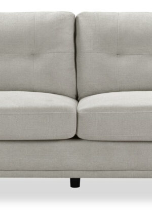 Cosmo 80" Fabric Sofa with Tufted Back Cushions - Grey | Sofa Cosmo de 80 po en tissu avec coussins de dossier capitonnés - gris